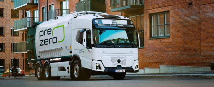 PreZero beställer 42 eldrivna lastbilar för återvinning