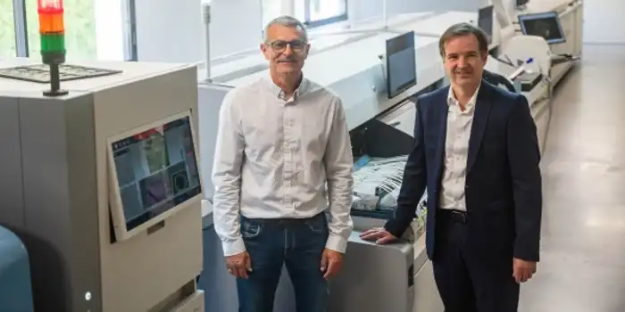 DeltaFranckCoscujuelaPresidentofDSPCyrilleBidetManagingDirectorofMycronicFrance