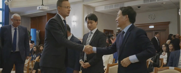 Handshake-Dongwha-Hungary-Electrolyte-Factory