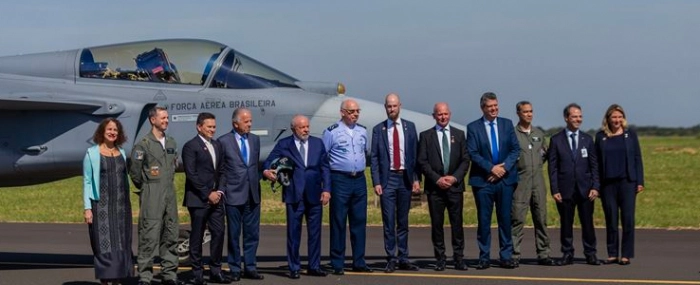 Inauguration-Gripen-production-line-Brazil