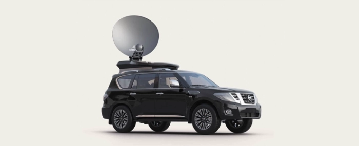 Drive-away-antenna-system