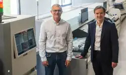 DeltaFranckCoscujuelaPresidentofDSPCyrilleBidetManagingDirectorofMycronicFrance