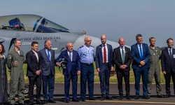 Inauguration-Gripen-production-line-Brazil